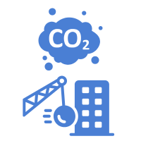 建て替え時のCO2排出量